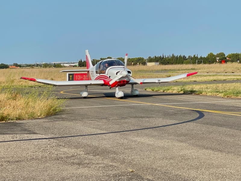 Robin DR400, aéroclub Base Latécoère Catalane Perpignan